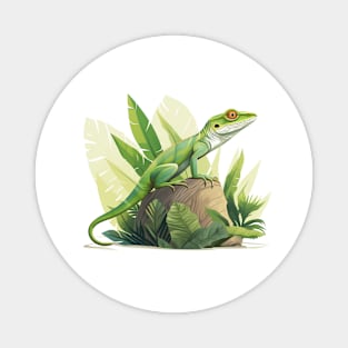 Green Anole Magnet